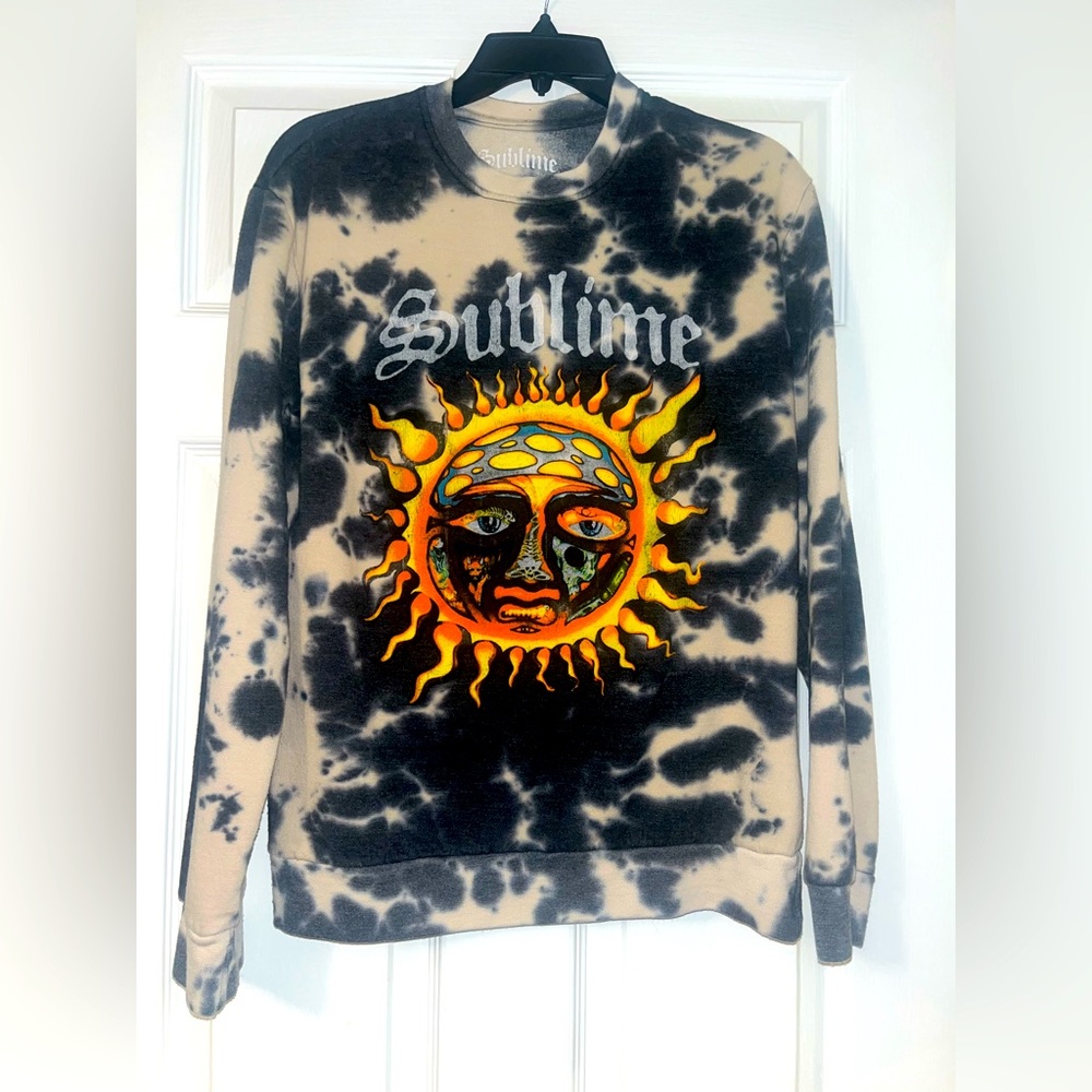 ☀️Men’s Sublime Tie-Dye Sweater/Size Small